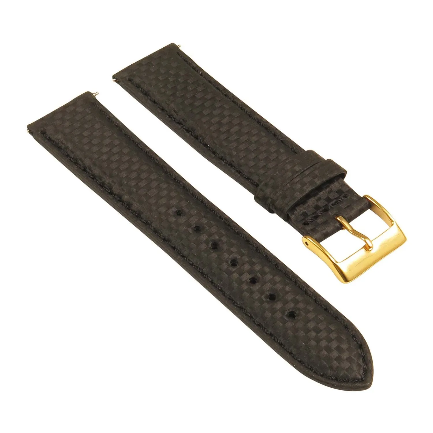 18mm Carbon Fiber Smart Watch Strap
