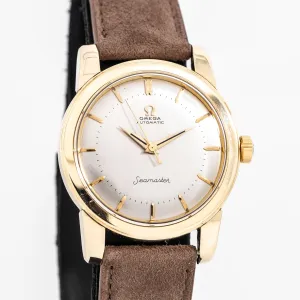 1954 Vintage Omega Seamaster Ref. C2577-3 SC 14k Yellow Gold Shell Over Stainless Steel Watch( #14976)