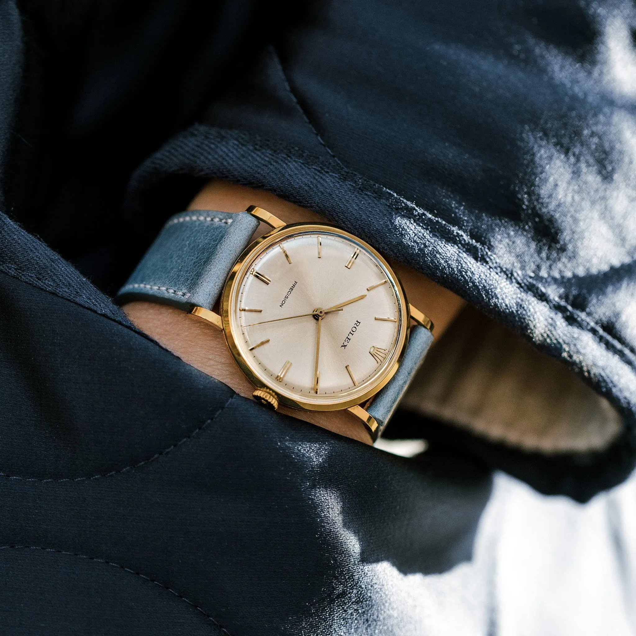 1966 Rolex Precision Ref. 9659 In 18k Yellow Gold