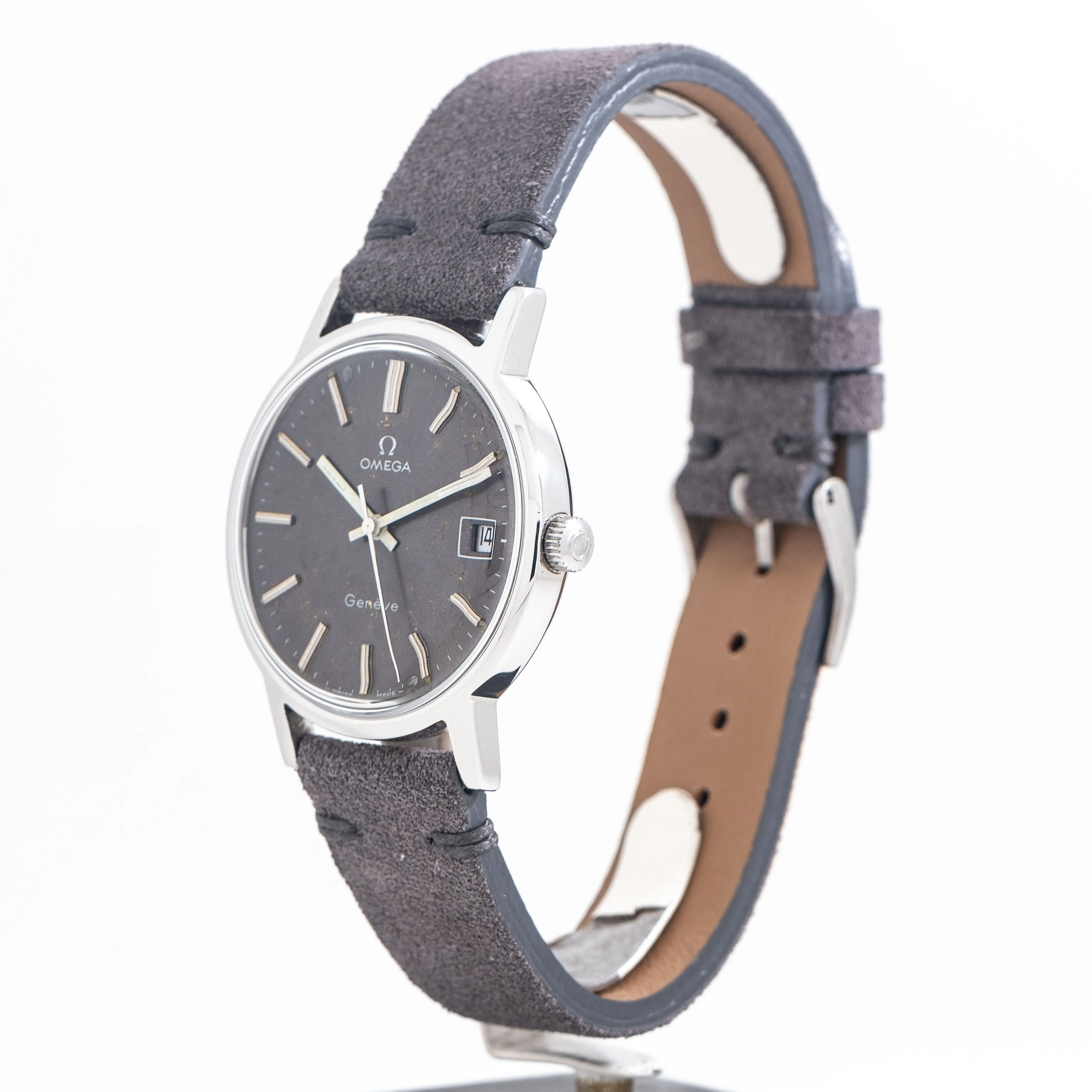1974 Vintage Omega Genéve Date Ref. 136.0104 in Stainless Steel (# 14547)