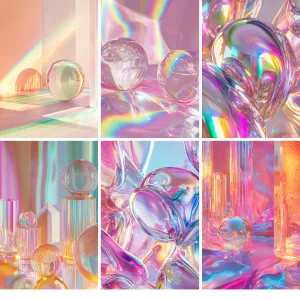 22 Abstract Illustrations Digital Assets Bundle (With MRR  Master Resell Rights)