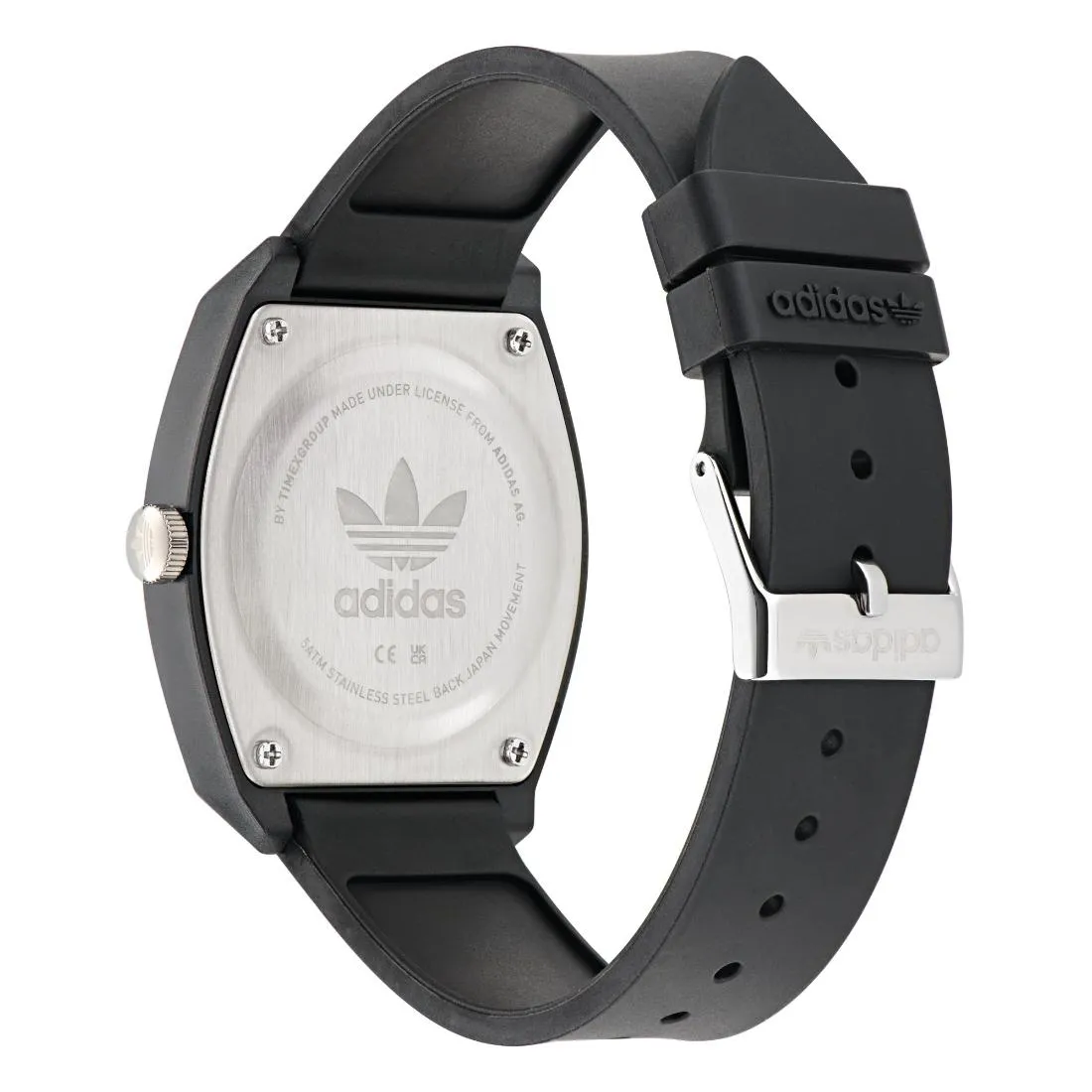 Adidas Originals Project Two Grfx Unisex Black 38 mm Dial Analog Watch - AOST24071