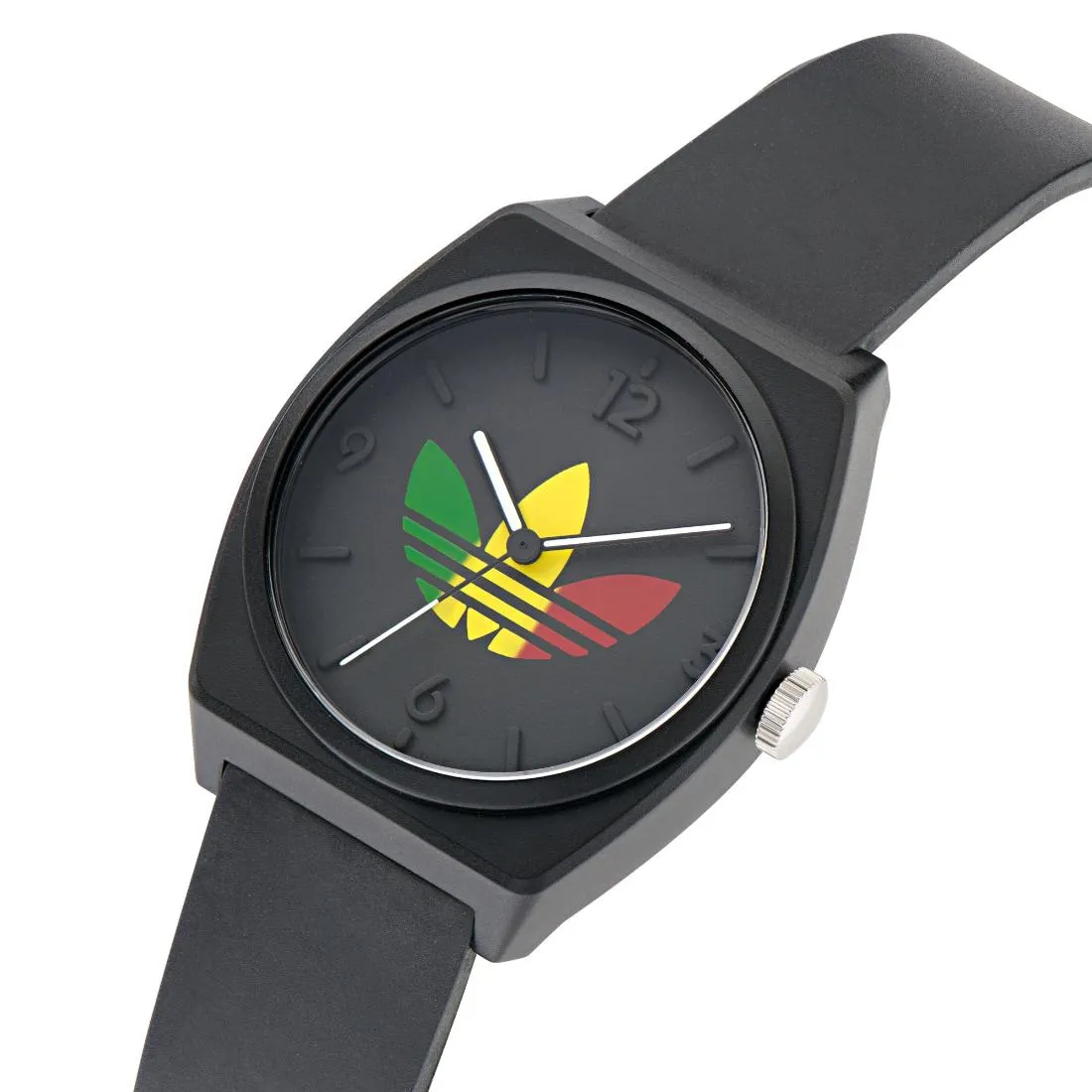 Adidas Originals Project Two Grfx Unisex Black 38 mm Dial Analog Watch - AOST24071