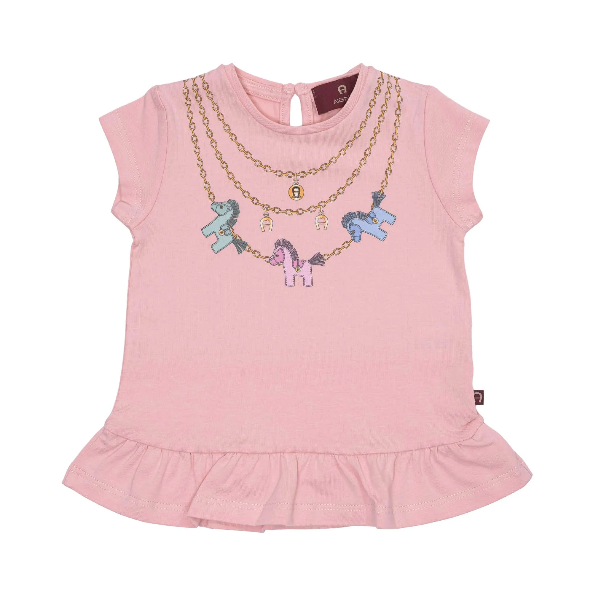 Aigner Kids Baby Girl's Pink T-Shirt
