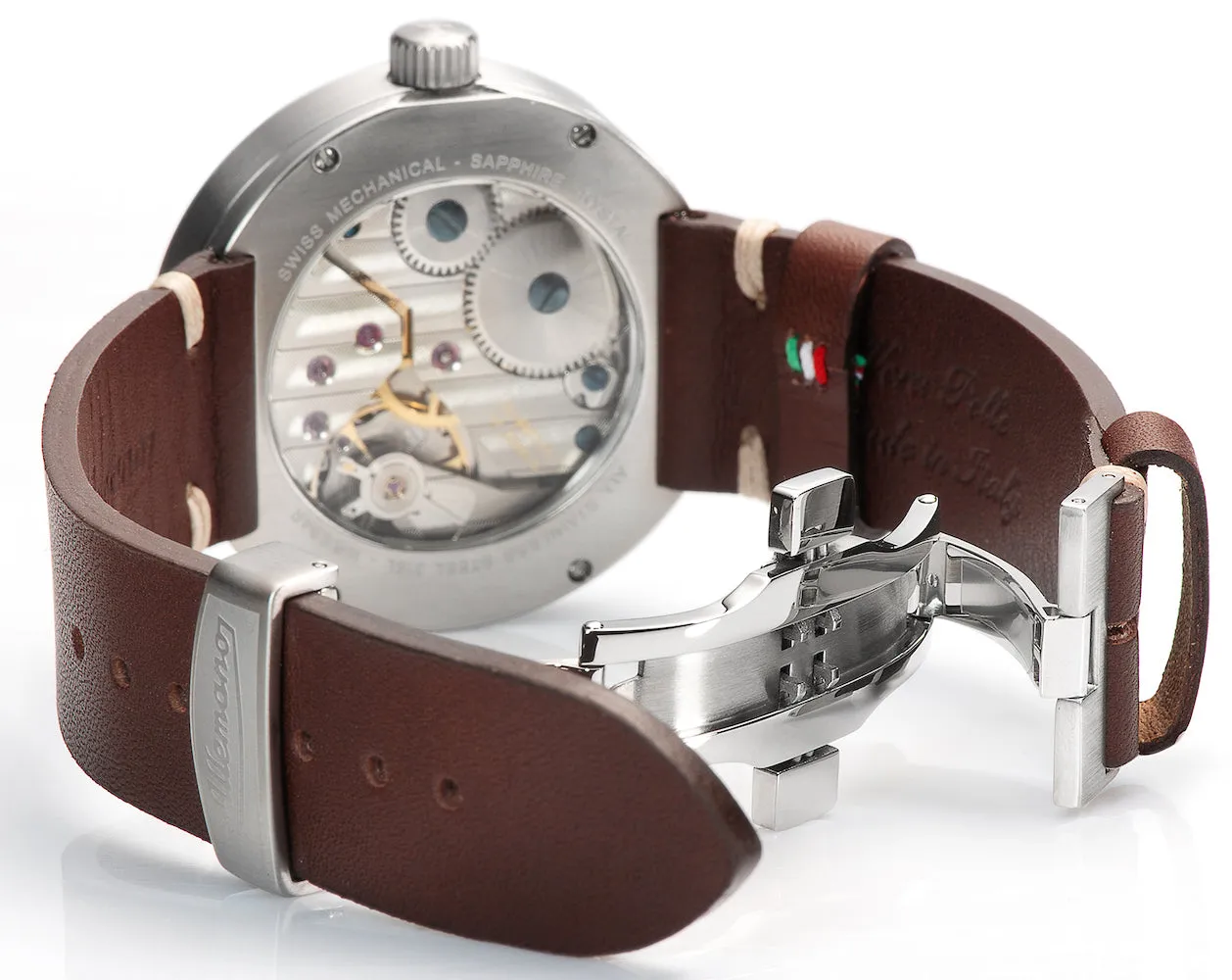 Allemano Watch Man Black Sandblasted Case