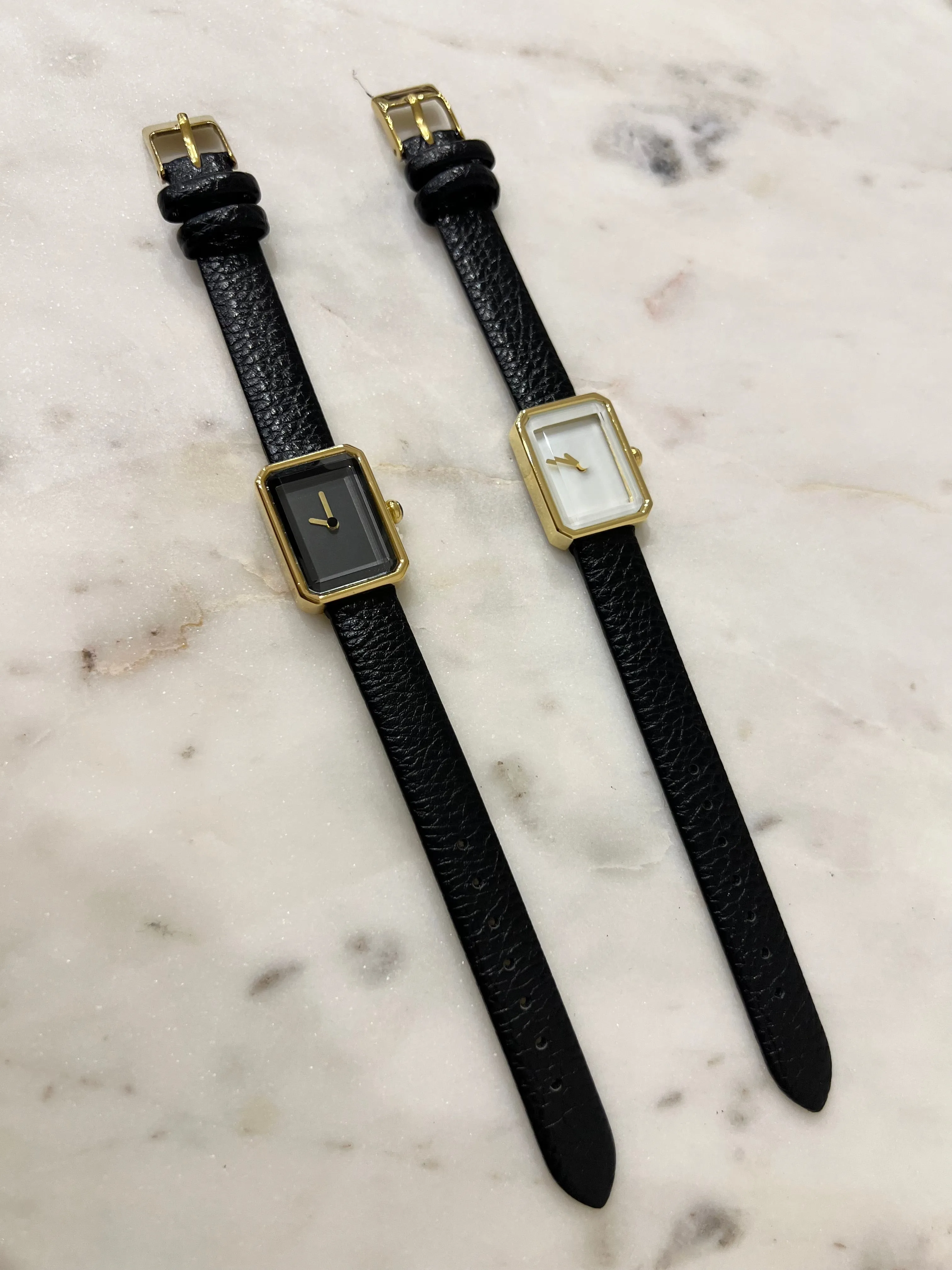 ANDY Leather strap watch