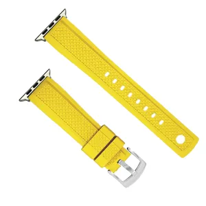 Apple Band - Crosshatch Rubber - Yellow