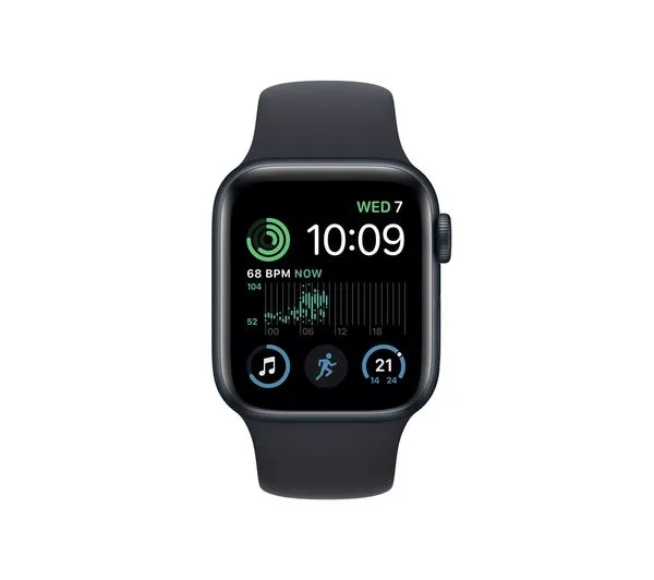 Apple Watch SE 2 GPS   Cellular, 40mm Midnight Aluminium Case with Midnight Sport Band - Pristine