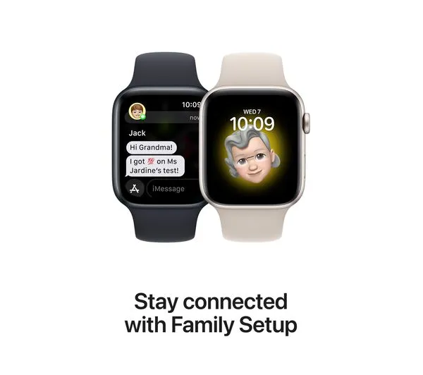 Apple Watch SE 2 GPS   Cellular, 44mm Midnight Aluminium Case with Midnight Sport Band - M/L - Very Good