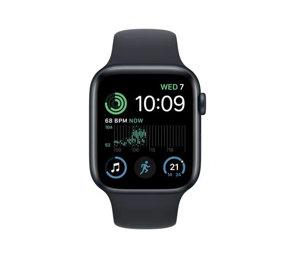 Apple Watch SE 2 GPS   Cellular, 44mm Midnight Aluminium Case with Midnight Sport Band - M/L - Very Good