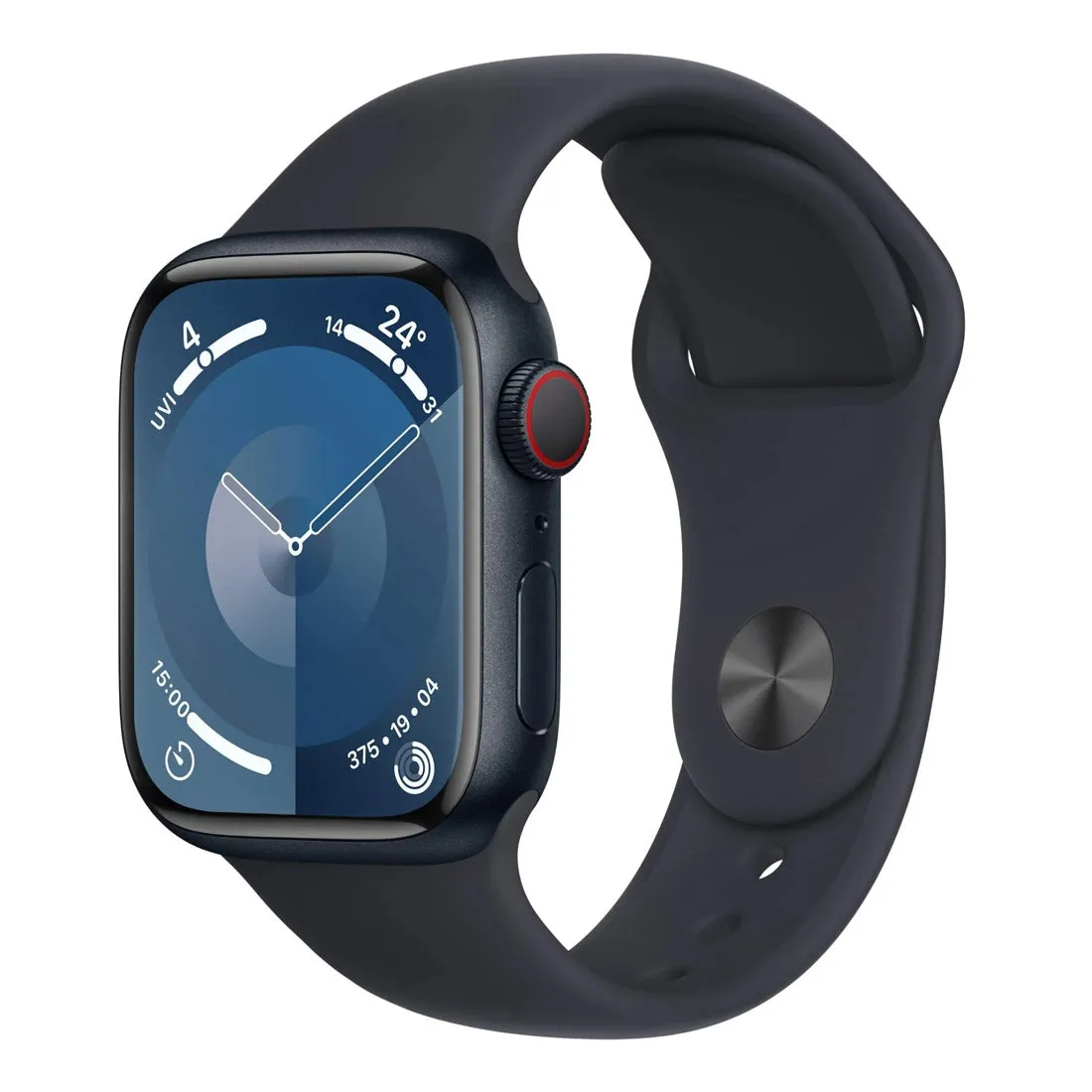 Apple Watch Series 9 45mm Midnight Aluminium Case GPS   Cellular (S/M) - Pristine - Refurbished (AU Version)