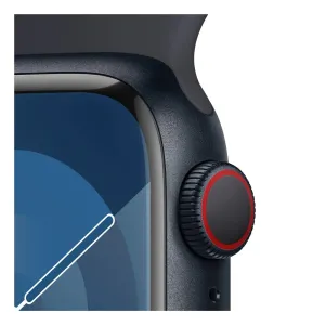 Apple Watch Series 9 45mm Midnight Aluminium Case GPS   Cellular (S/M) - Pristine - Refurbished (AU Version)