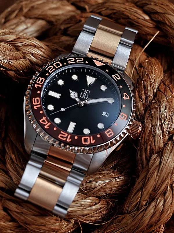 Aries Gold The Barracuda G 9040 SRB-BK Watch