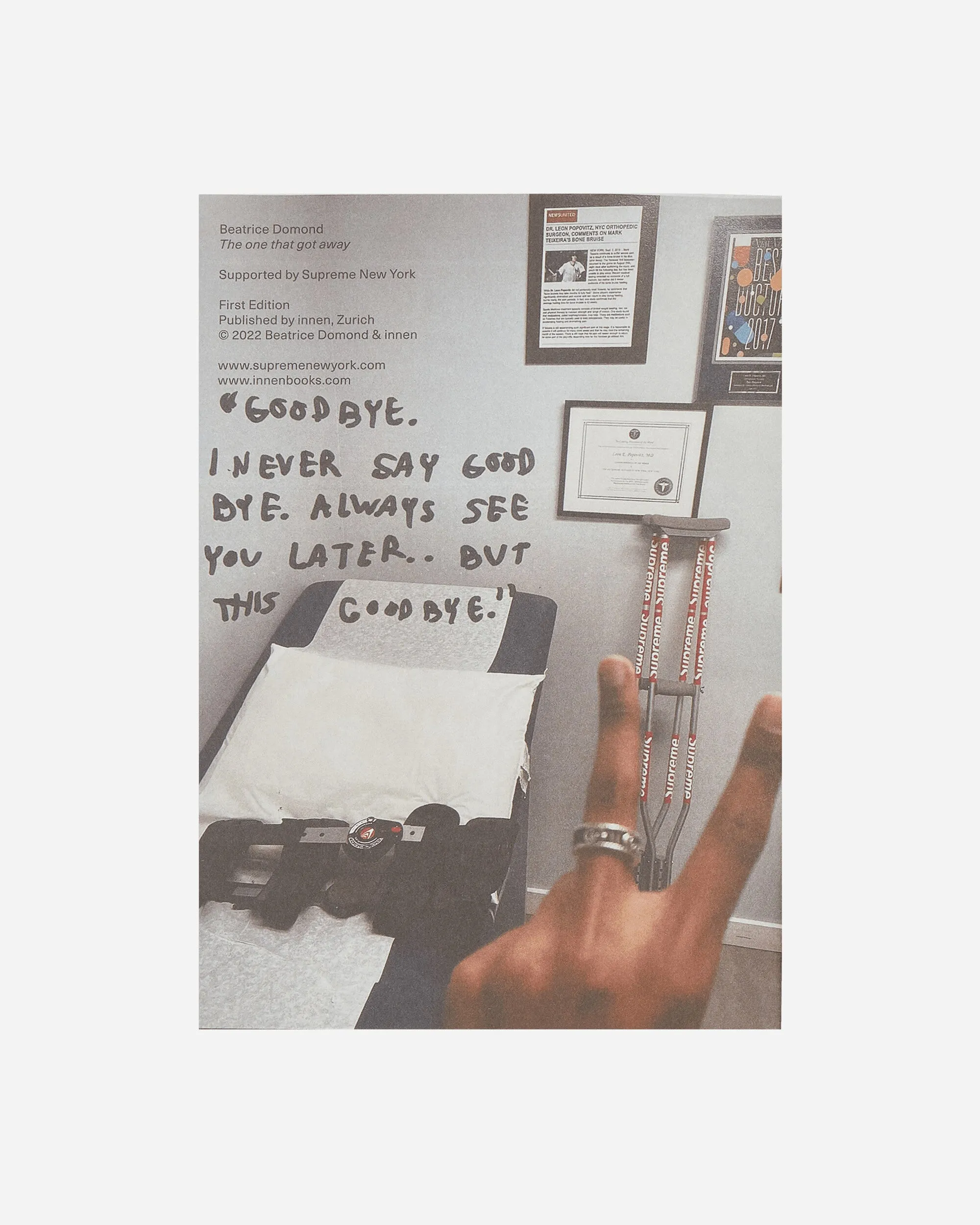 Beatrice Domond: The One That Got Away Zine