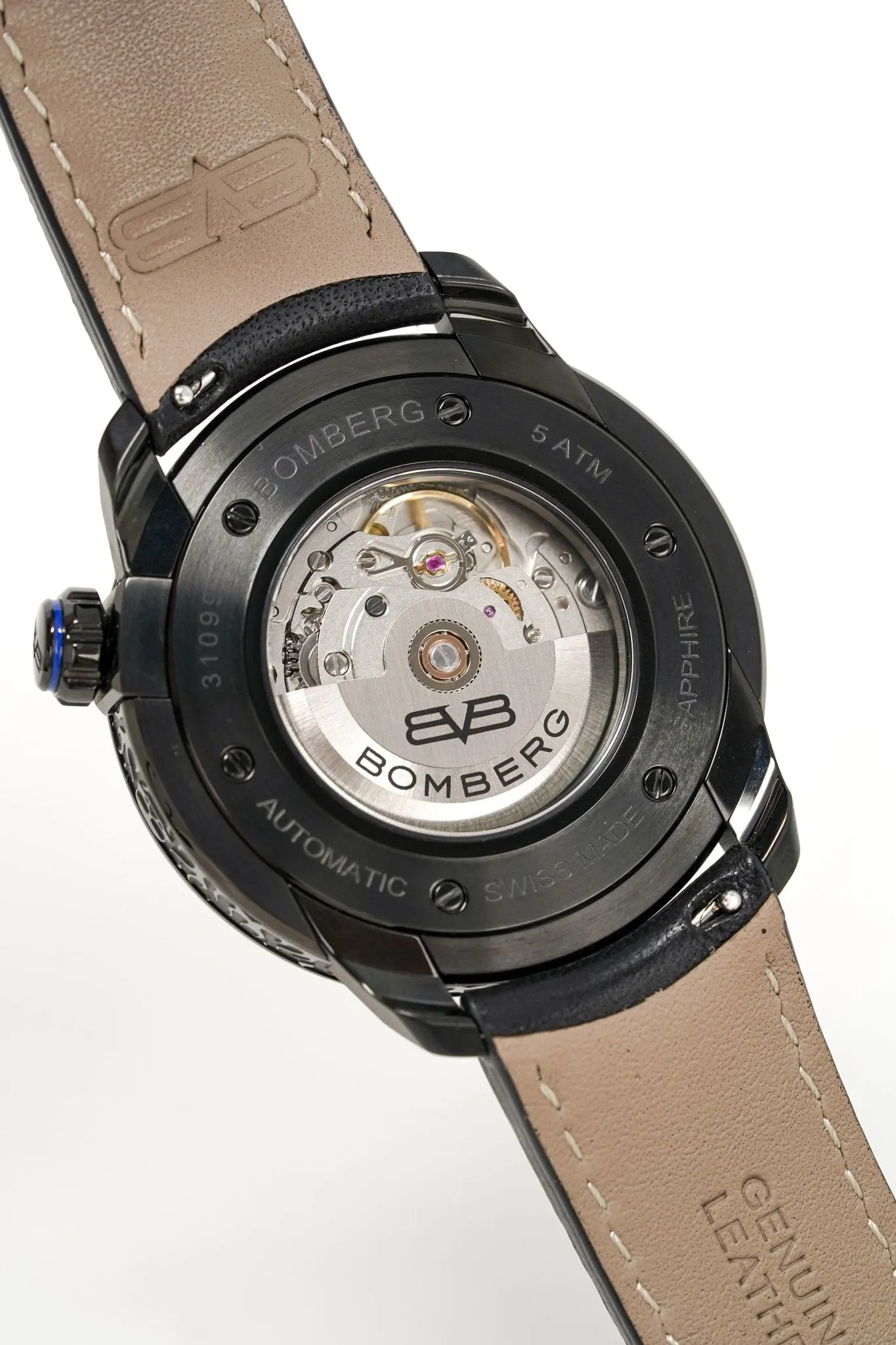 Bomberg Watch BB-01 Automatic Blue Skull CT43APBA.23-2.11