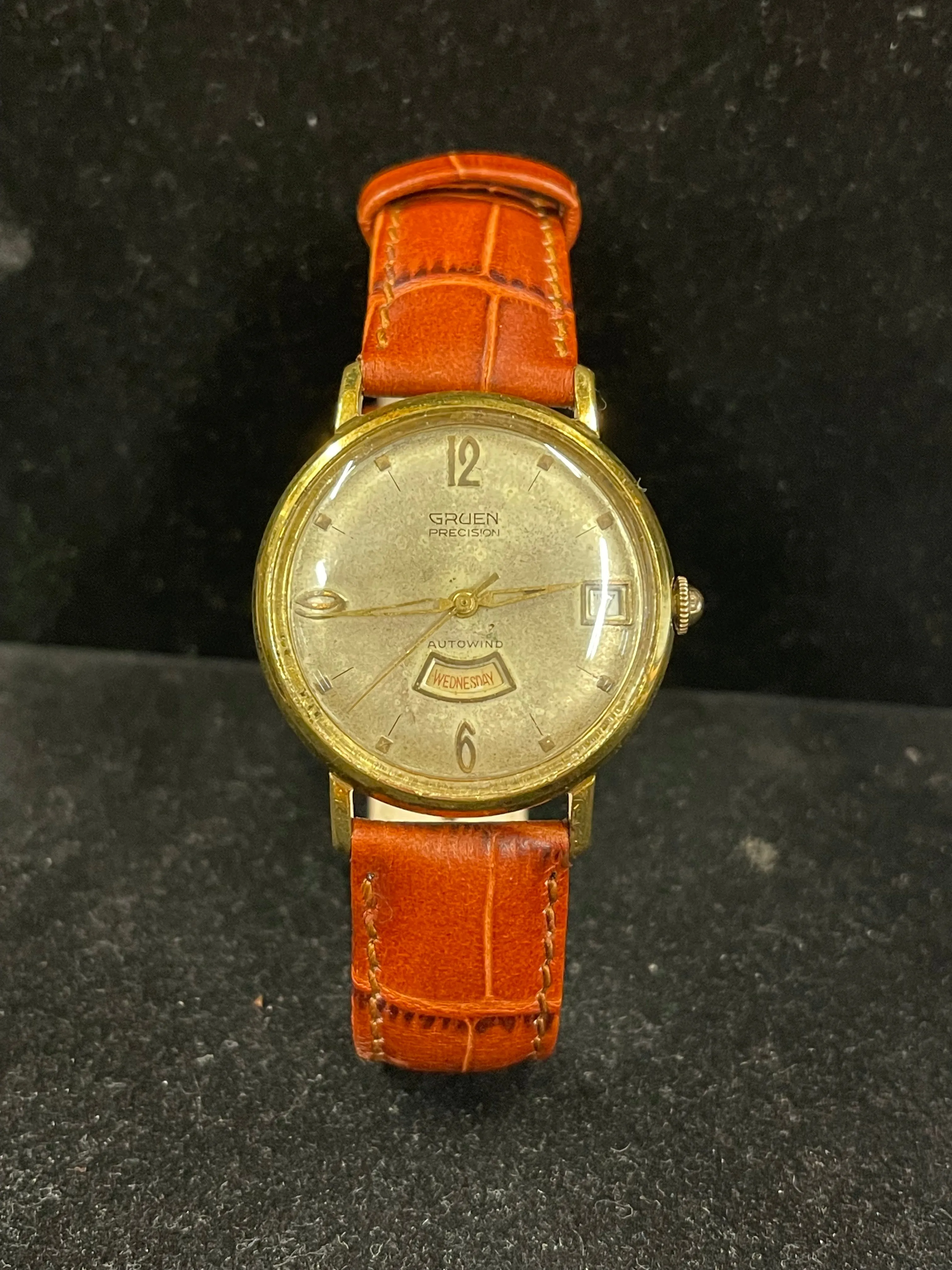 Brand NewGrüen Precision beautiful c. 1950’s unisex WATCH - $6K APR w/ COA!