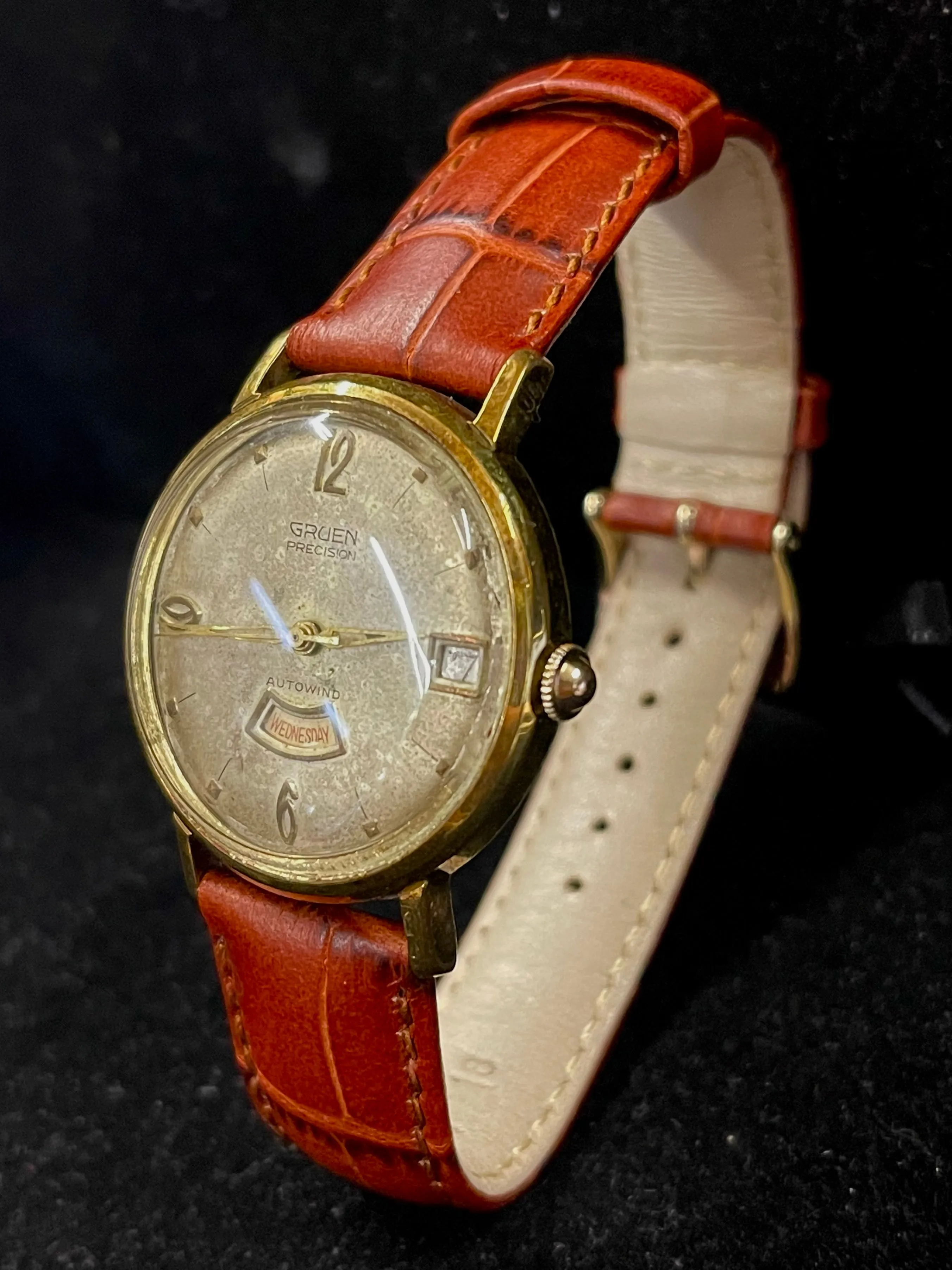 Brand NewGrüen Precision beautiful c. 1950’s unisex WATCH - $6K APR w/ COA!