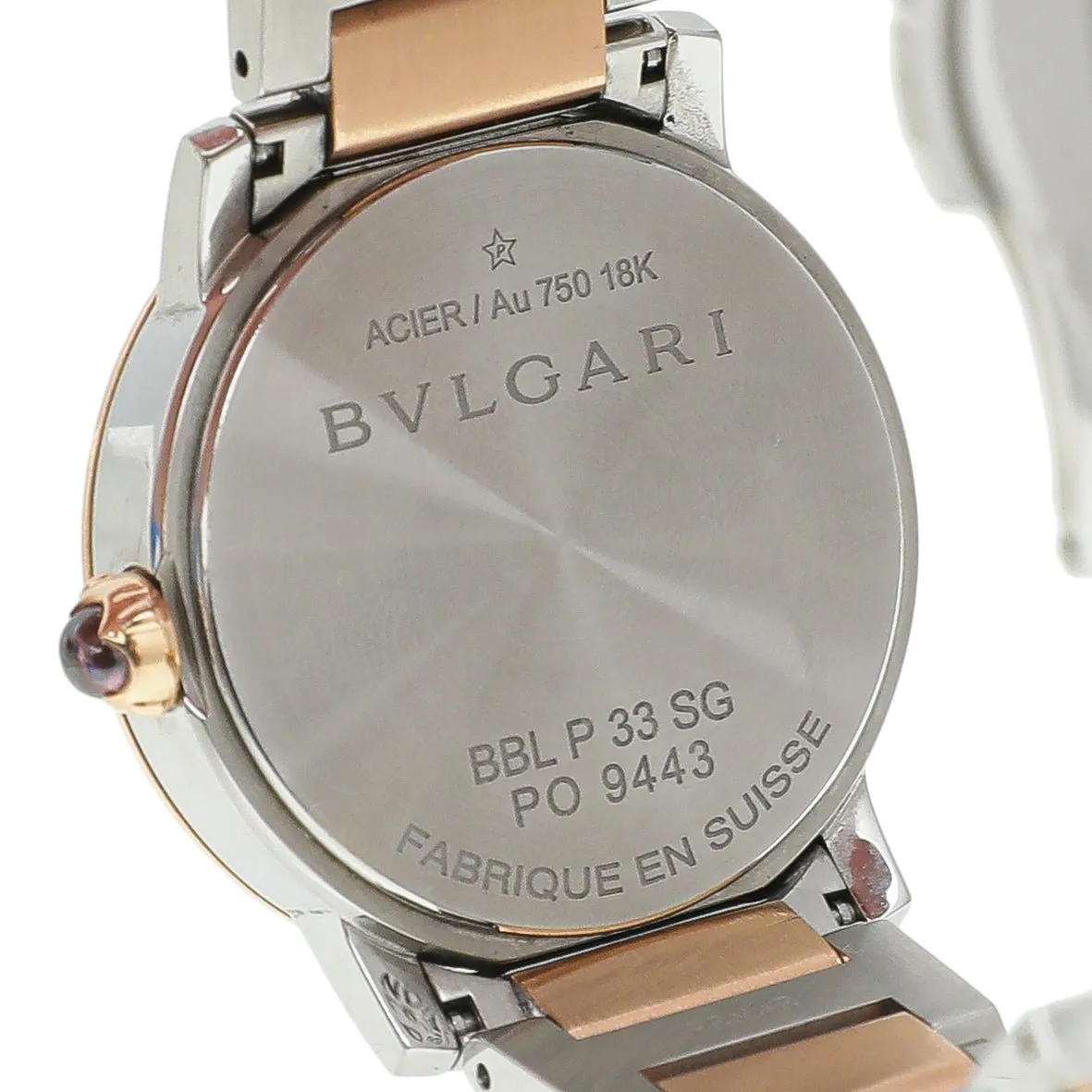 Bvlgari Bvlgari 18K Rose Gold Diamond MOP Watch