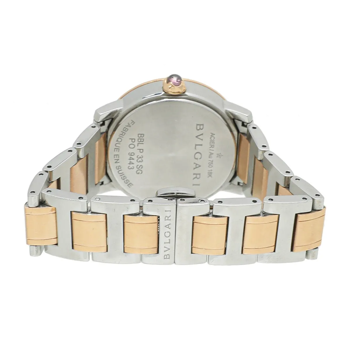 Bvlgari Bvlgari 18K Rose Gold Diamond MOP Watch