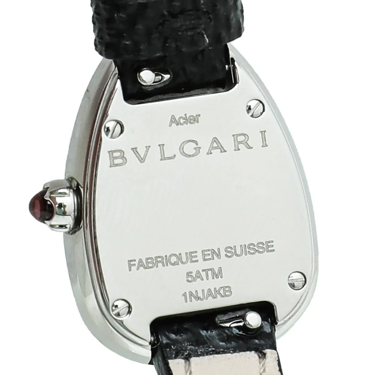 Bvlgari Steel Wrap Karung Strap Serpenti Twist Double Quartz 27mm Watch