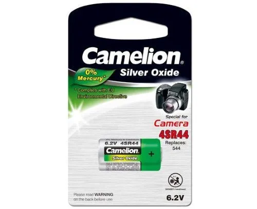 CAMELION 4SR44 6.2V SILVER OXIDE 1PK