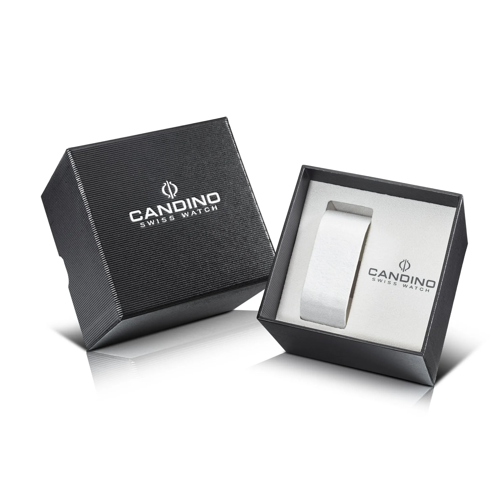 Candino Silver Steel Green Dial Men's Swiss Made Watch - C4764/3