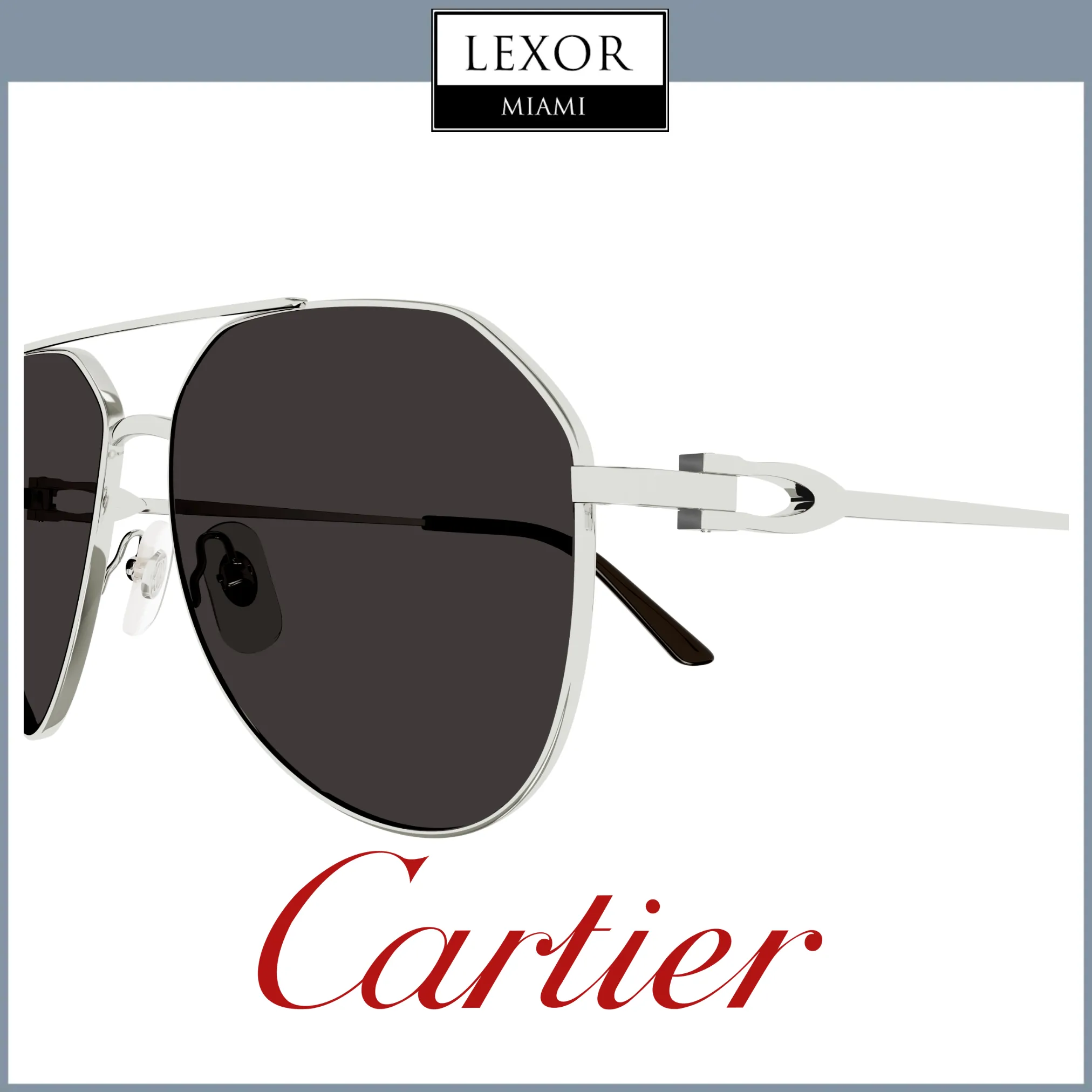 Cartier CT0364S-001 59  Unisex Sunglasses