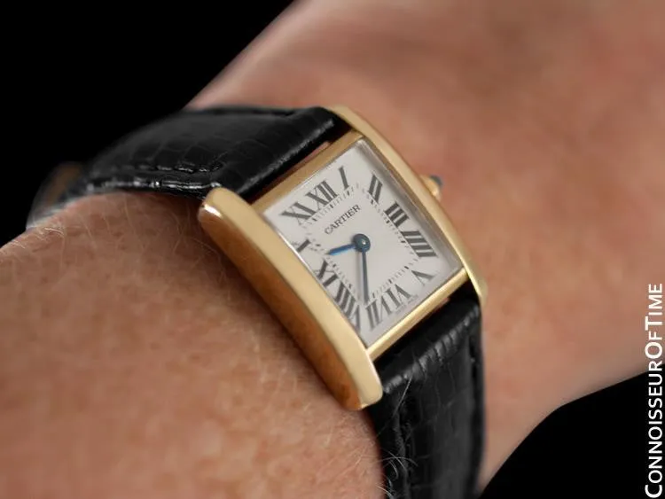 Cartier Ladies Tank Francaise Watch - 18K Yellow Gold - W5000256