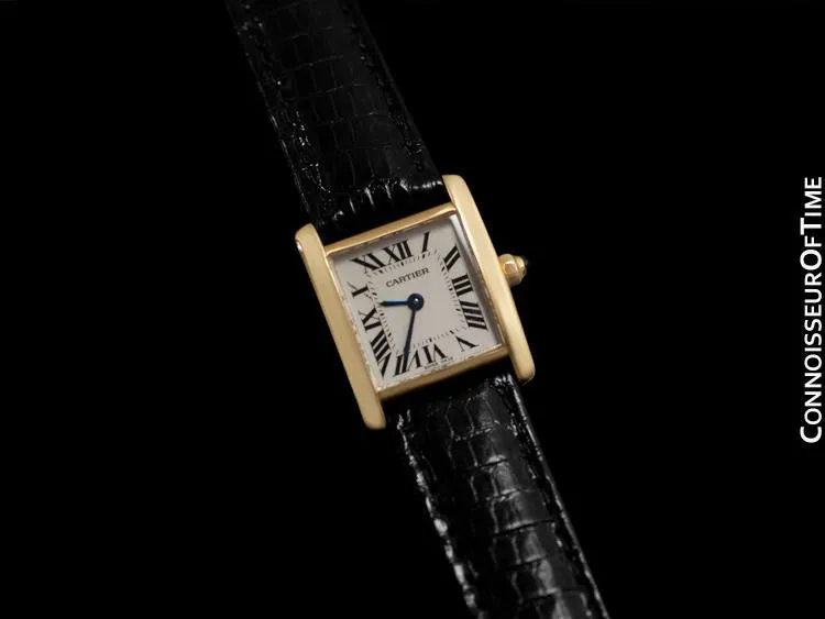 Cartier Ladies Tank Francaise Watch - 18K Yellow Gold - W5000256