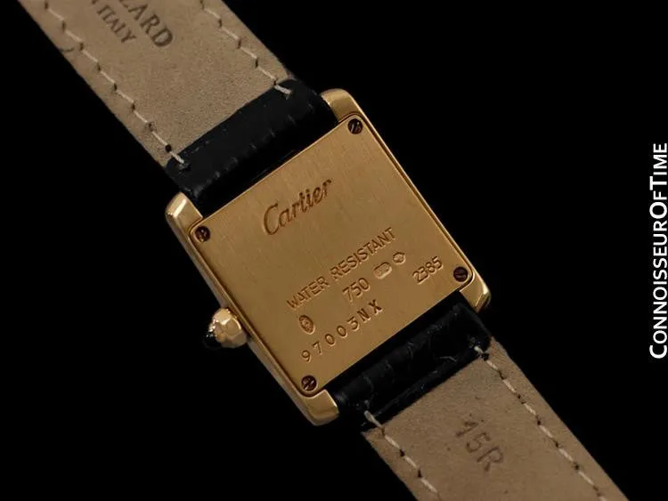 Cartier Ladies Tank Francaise Watch - 18K Yellow Gold - W5000256