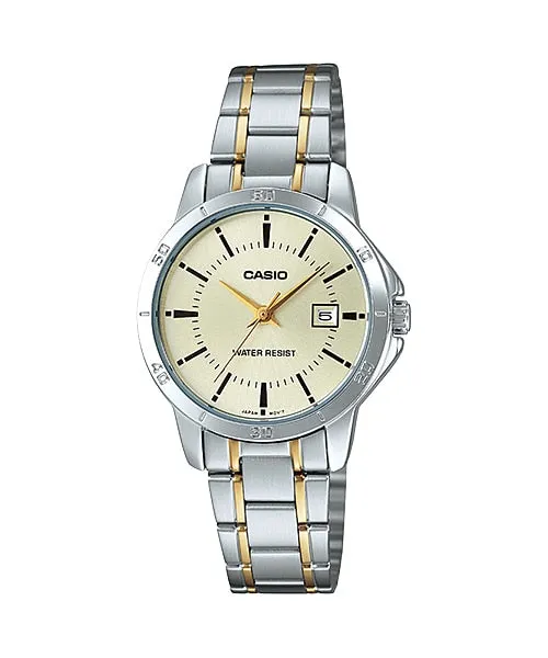 Casio General- Men Watch LTP-V004SG-9AUDF- Silver