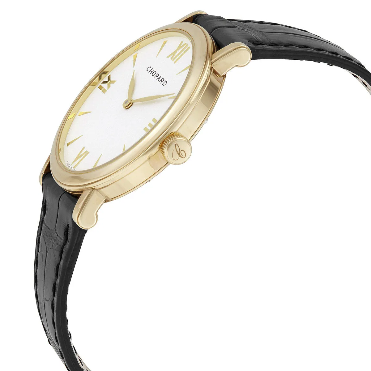 Chopard Classic Hand Wind White Dial Men's Watch 163154-0201