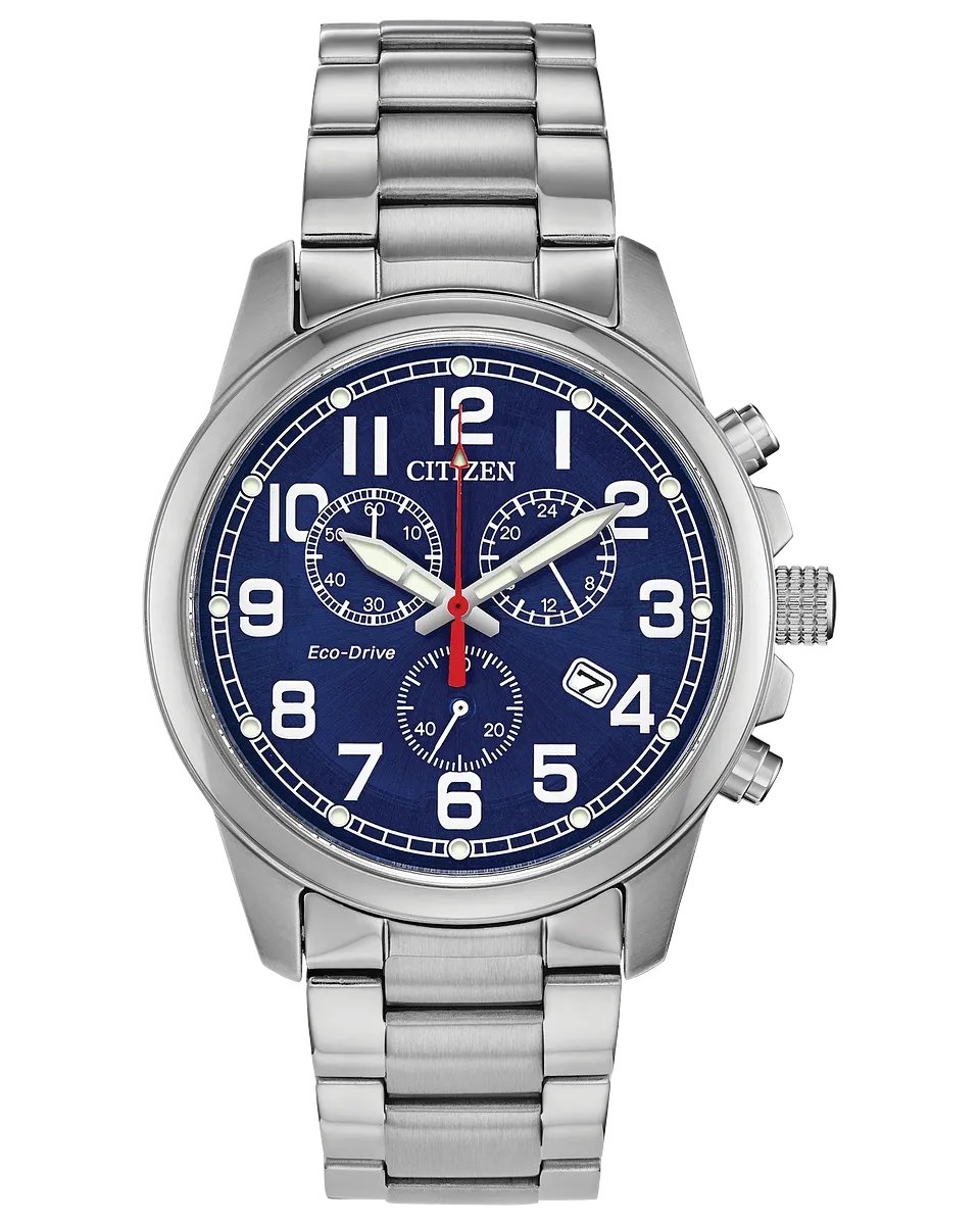 Citizen Chandler Blue Dial Watch AT0200-56L