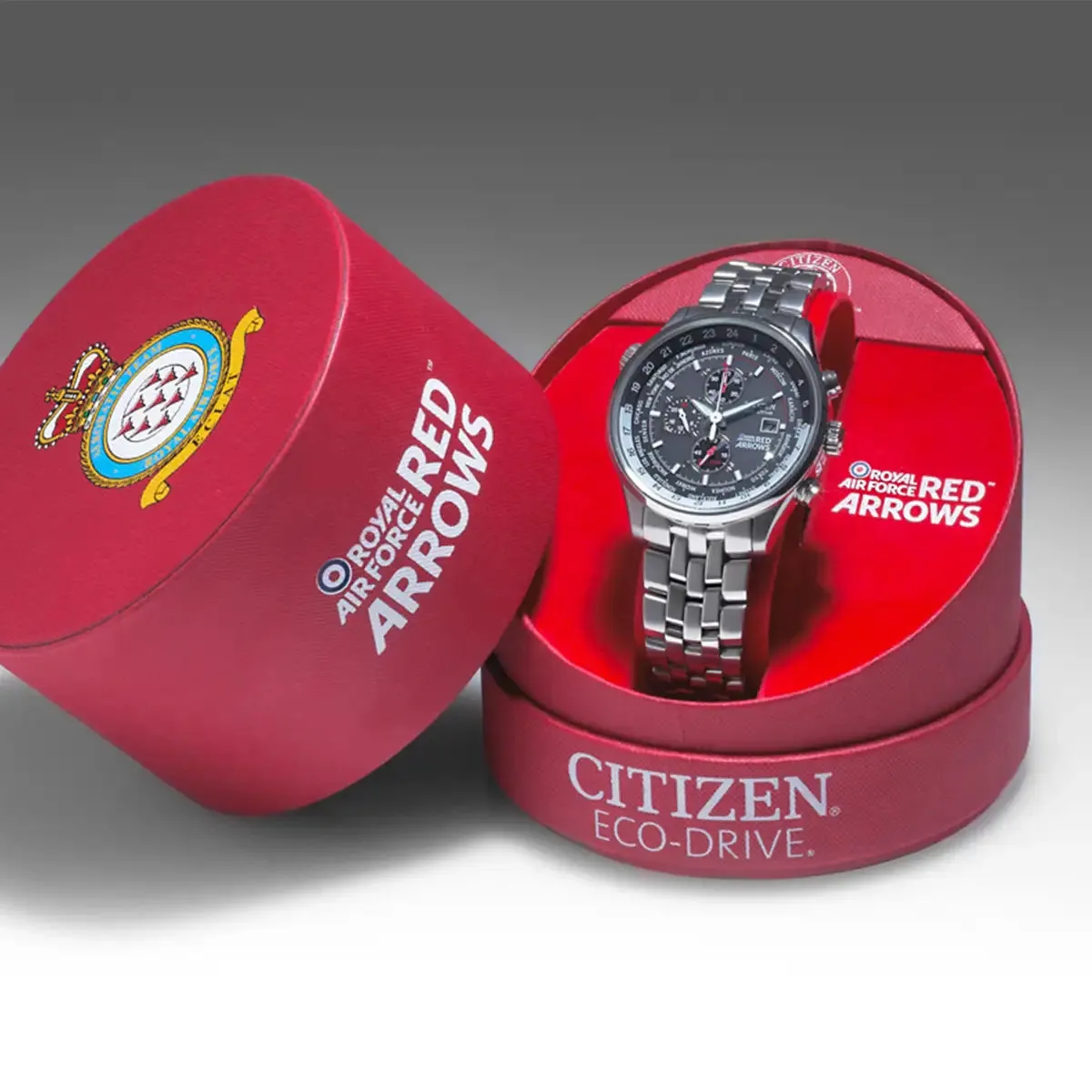 Citizen Eco-Drive Mens Red Arrows Chronograph Watch