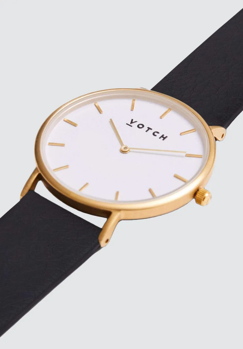 Classic Watch | Black & Gold