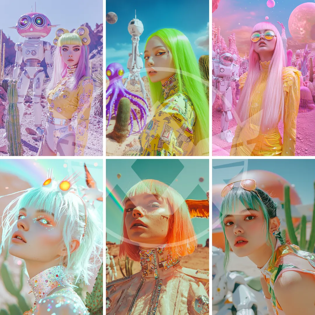  Cosmic Aliens of Milajki Vault  One-Time Digital Drop 1