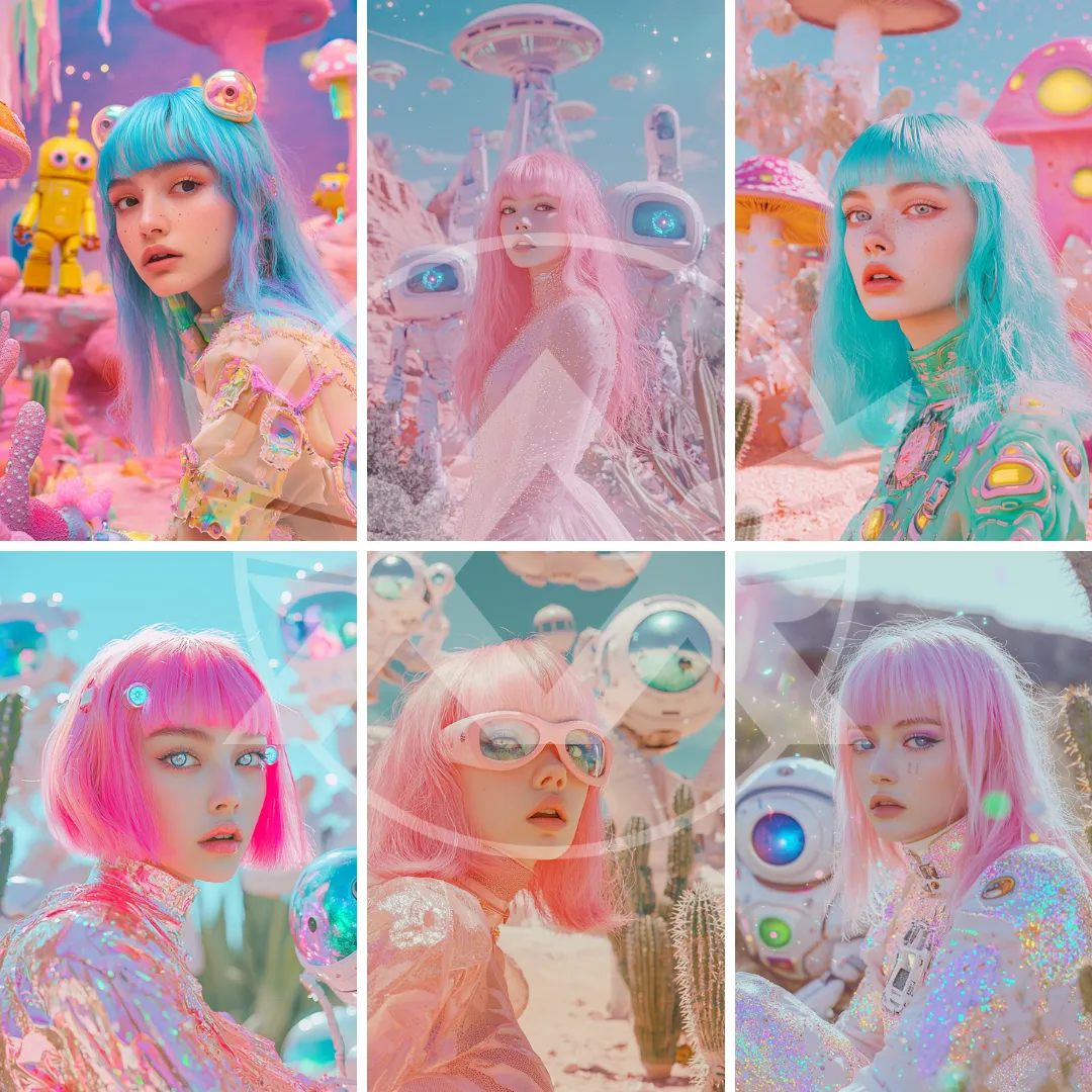  Cosmic Aliens of Milajki Vault  One-Time Digital Drop 1