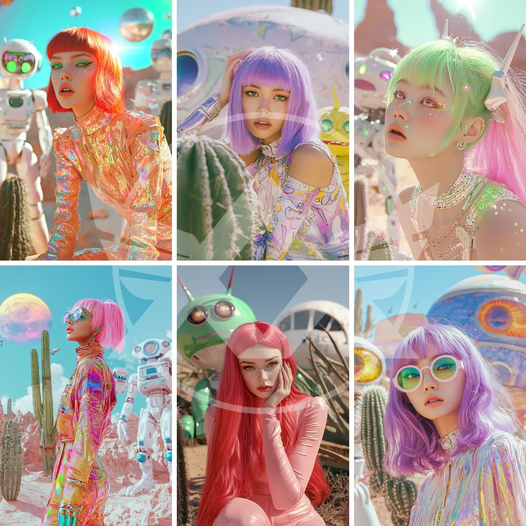  Cosmic Aliens of Milajki Vault  One-Time Digital Drop 1