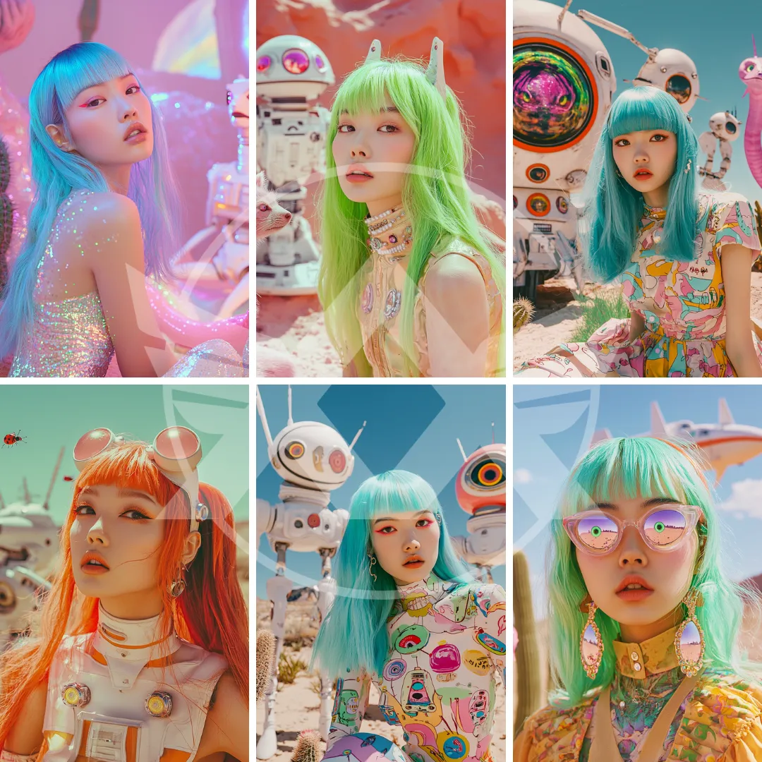  Cosmic Aliens of Milajki Vault  One-Time Digital Drop 1