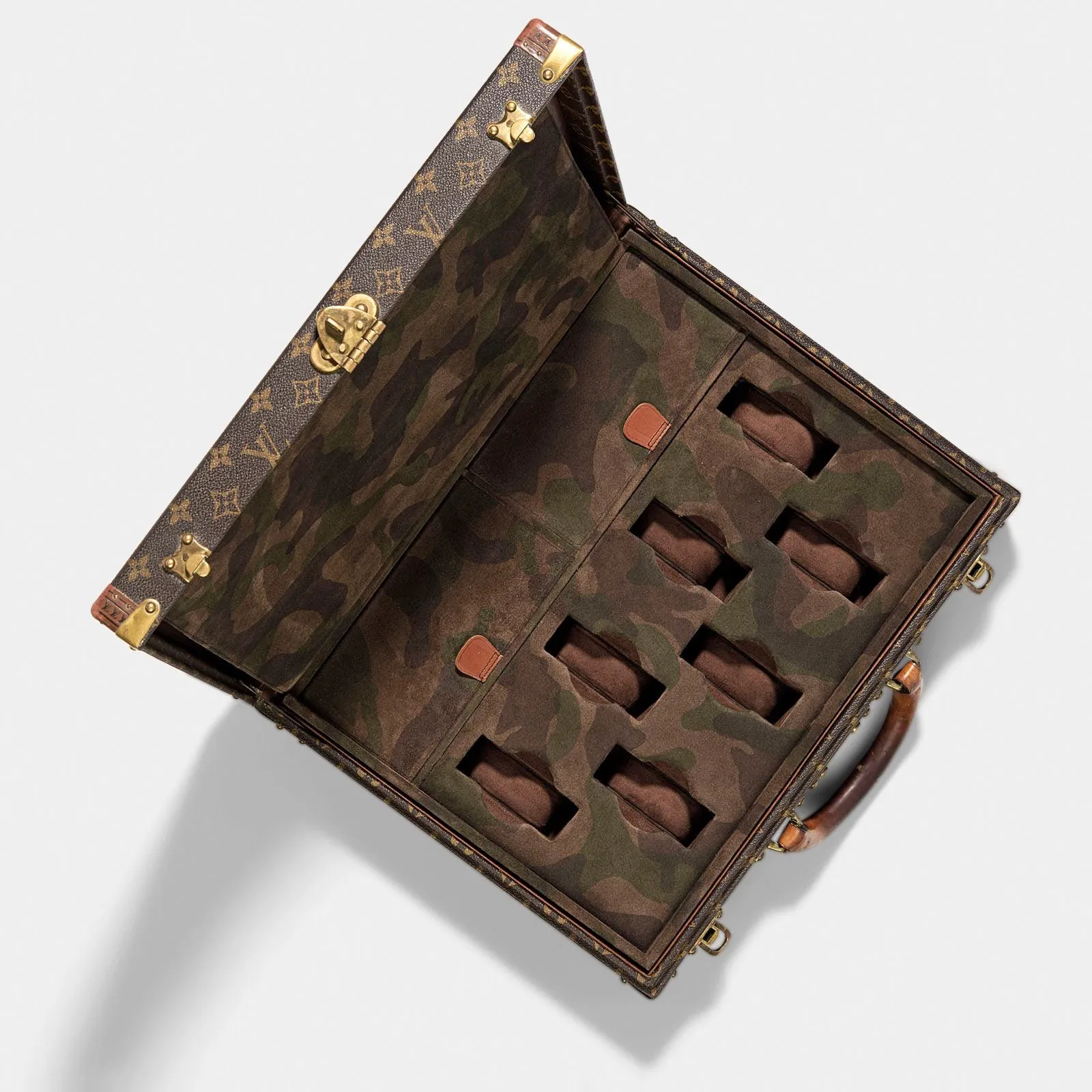 Custom Louis Vuitton 7 Watch President Suitcase