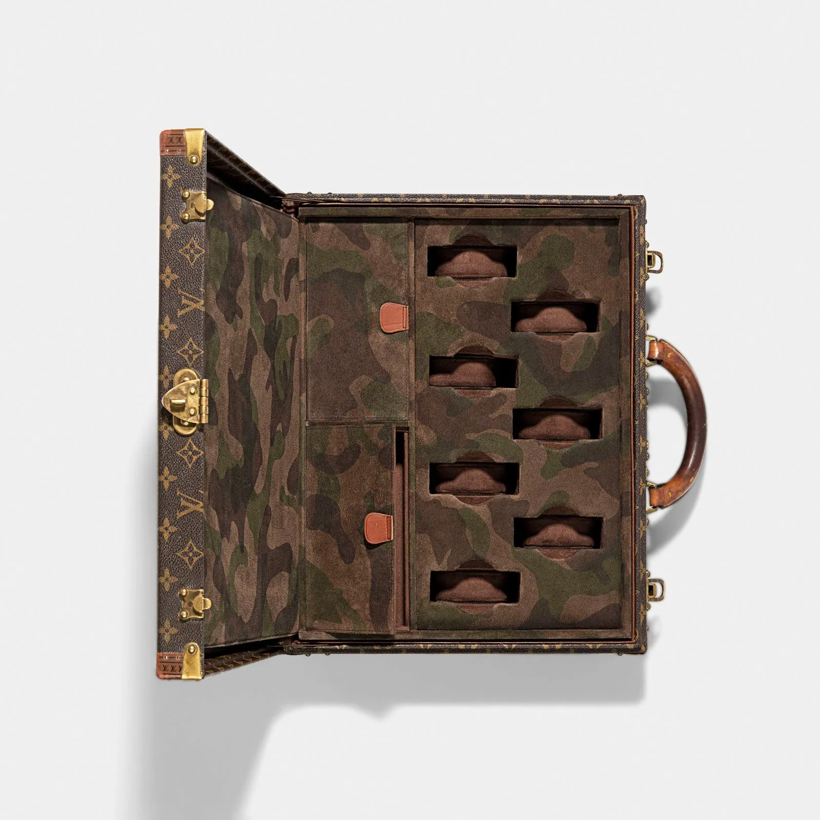 Custom Louis Vuitton 7 Watch President Suitcase