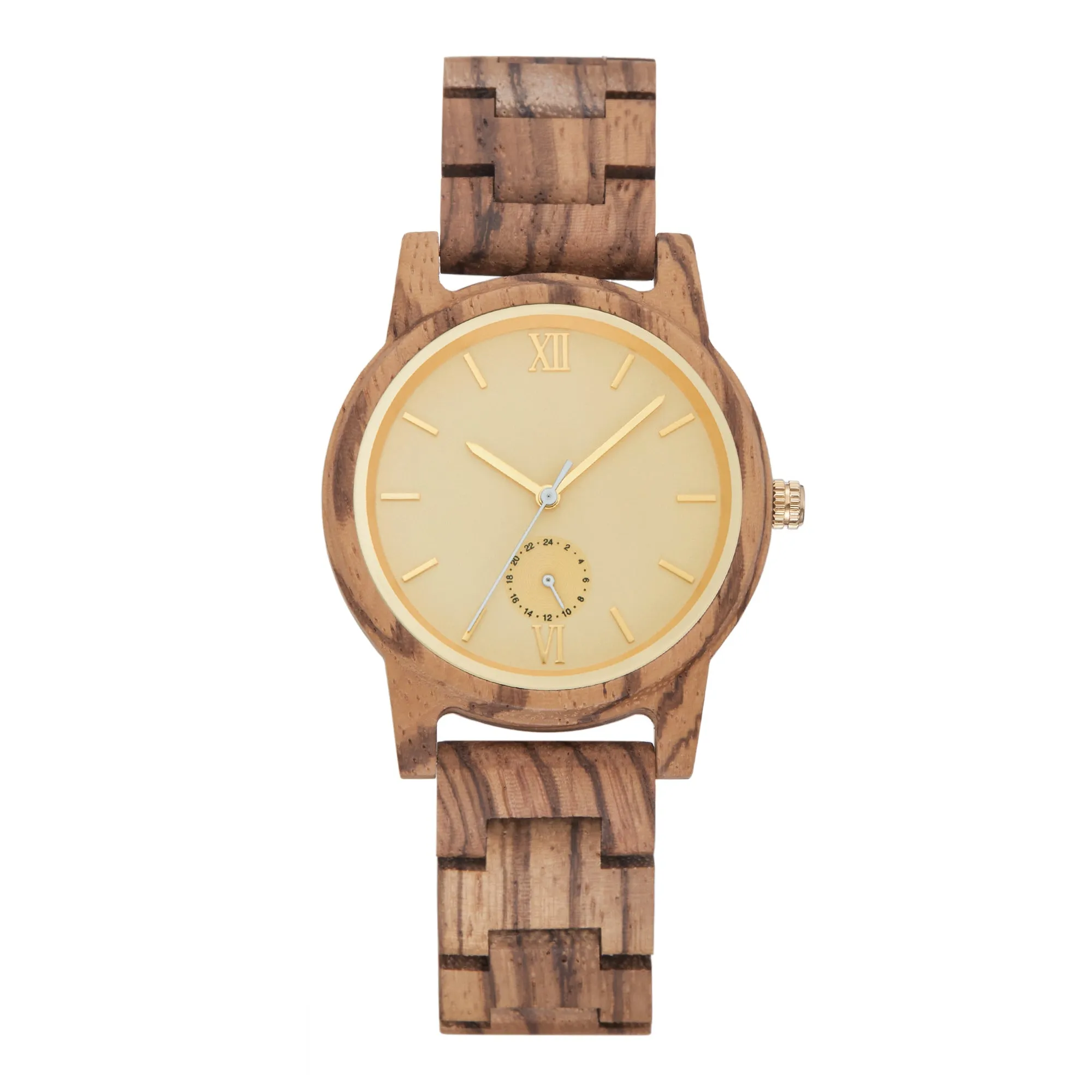 Cyclops - Zebrawood Minimal Watch
