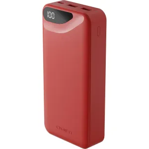 Cygnett ChargeUp Boost 3rd Gen 20K mAh Power Bank - Red