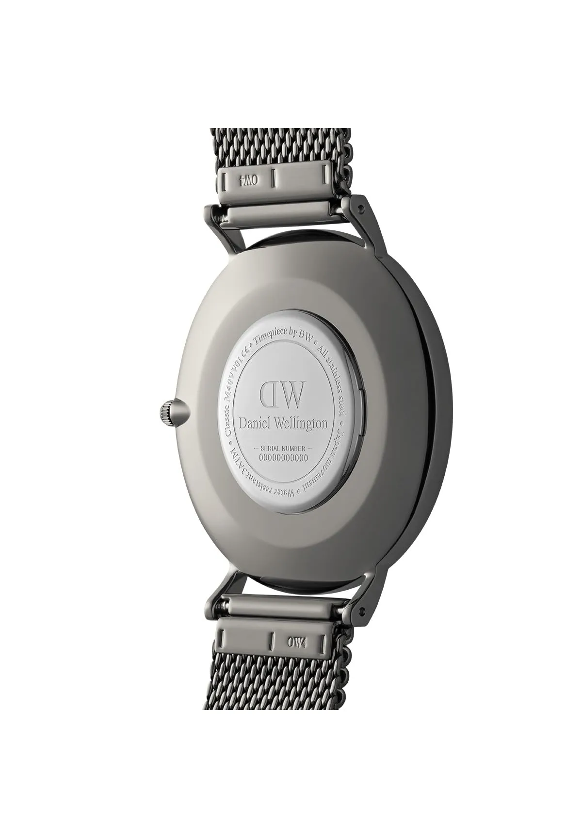 Daniel Wellington Classic 40 Anthracite Graphite Grey Men Analogue Watch