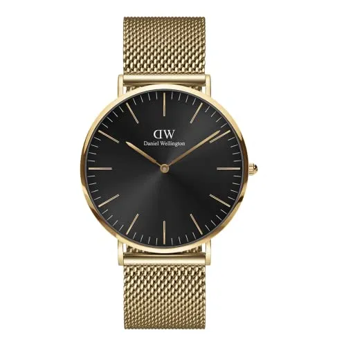 Daniel Wellington Classic 40 Anthracite Graphite Grey Men Analogue Watch
