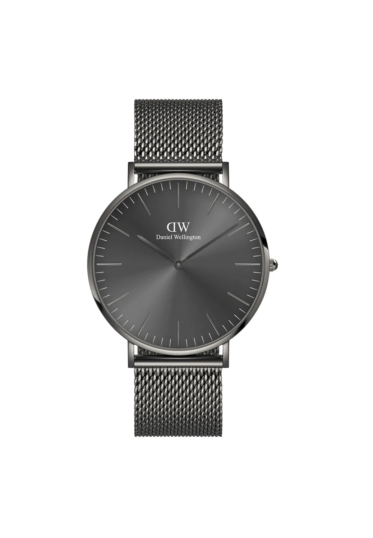 Daniel Wellington Classic 40 Anthracite Graphite Grey Men Analogue Watch