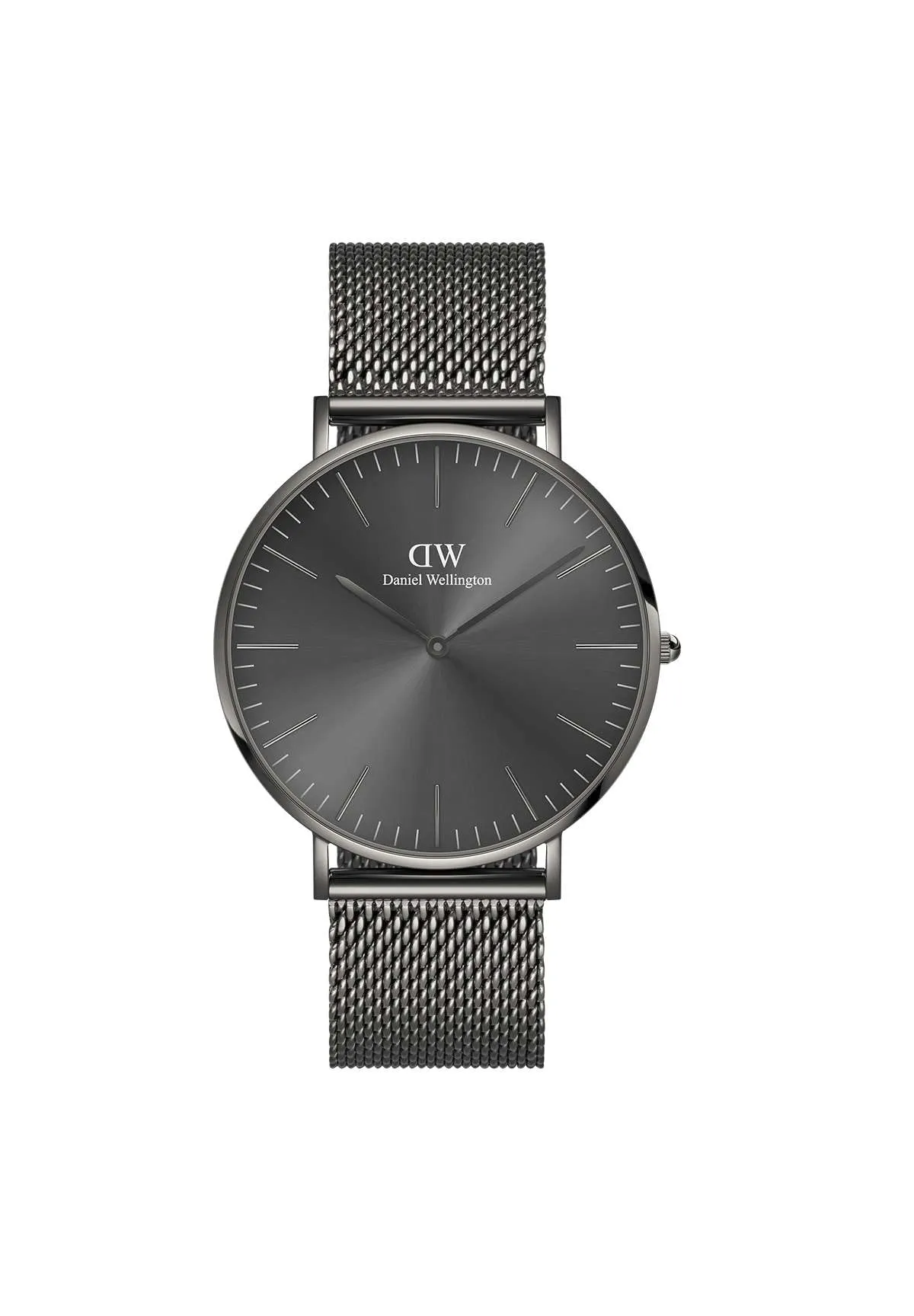 Daniel Wellington Classic 40 Anthracite Graphite Grey Men Analogue Watch