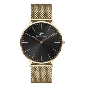 Daniel Wellington Classic 40 Anthracite Graphite Grey Men Analogue Watch