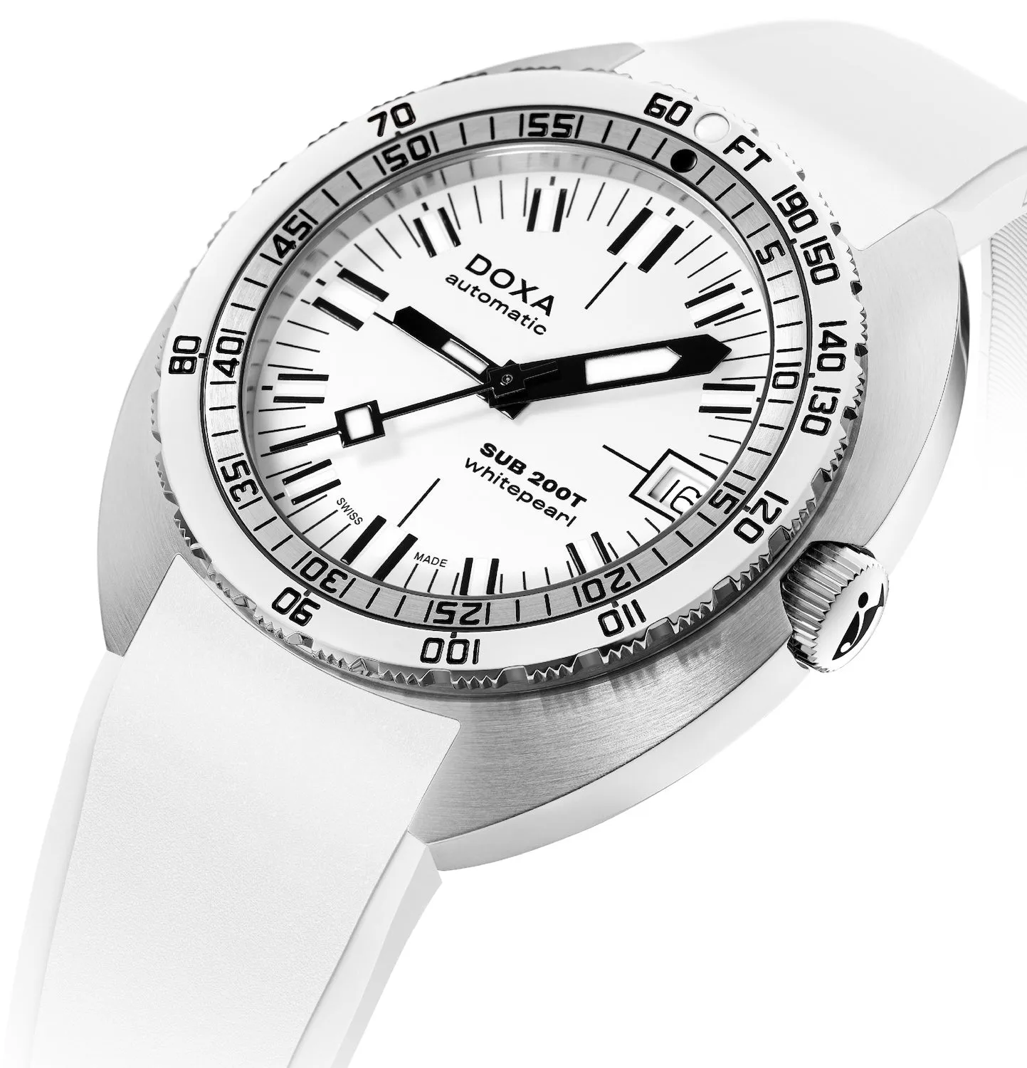 Doxa SUB 200T Whitepearl Iconic