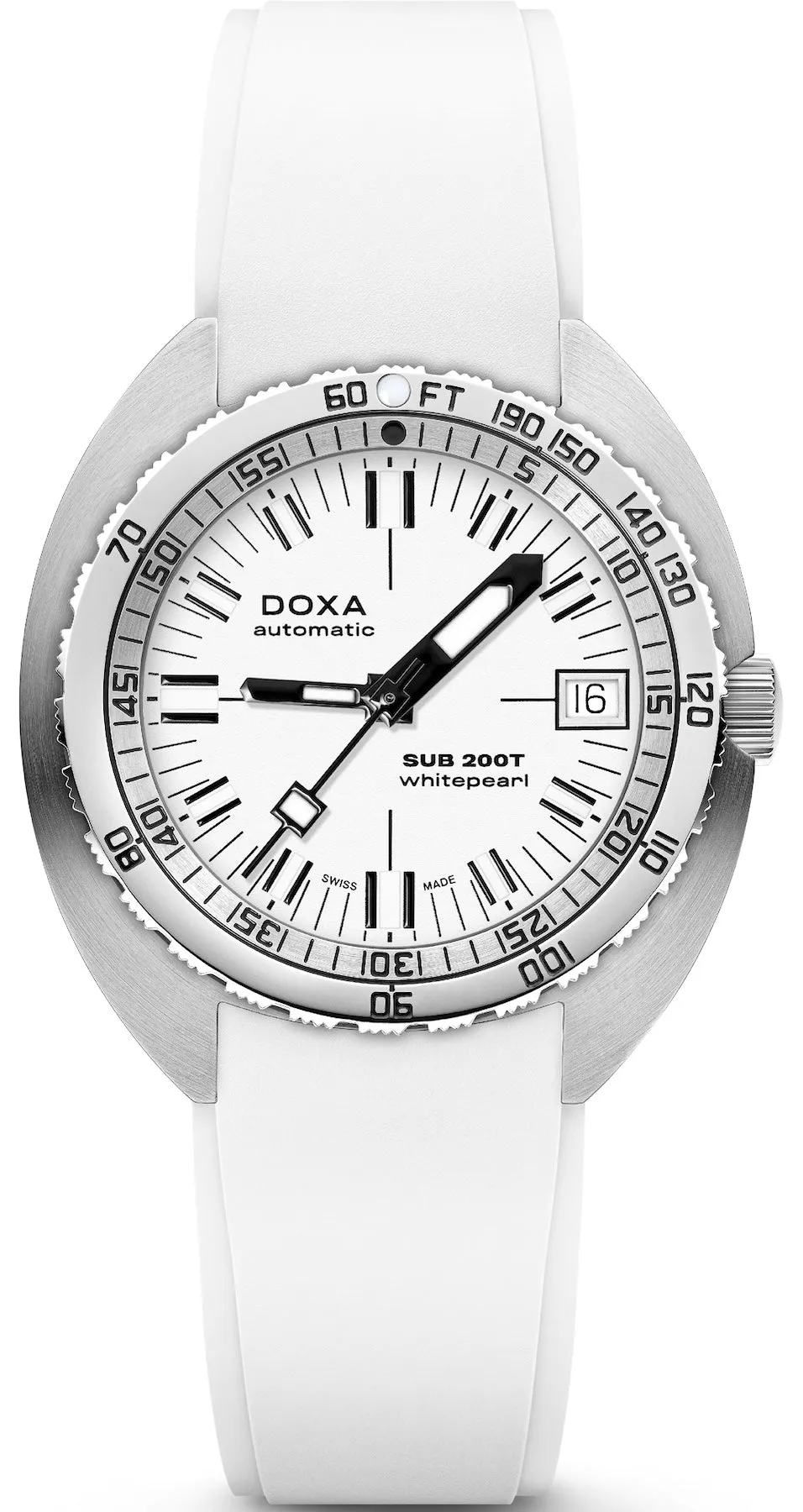 Doxa SUB 200T Whitepearl Iconic
